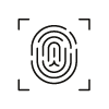 Icône d’empreinte digitale représentant la protection des données et des droits de propriété intellectuelle par le cabinet BDRG à Paris